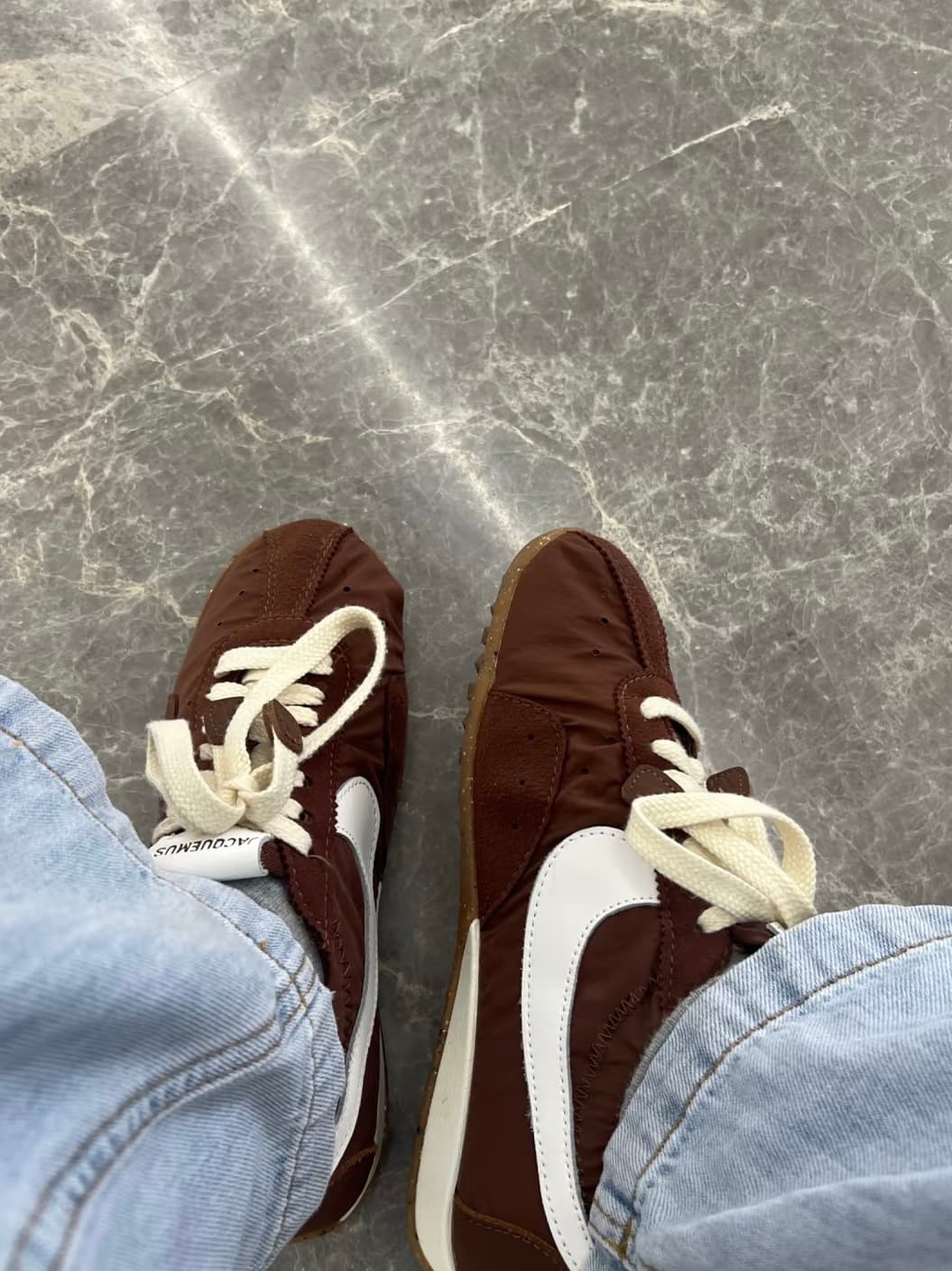 나이키 x 자크뮈스 문 슈 SP 파우나 브라운 캐시미어 HV8547-200 photo review